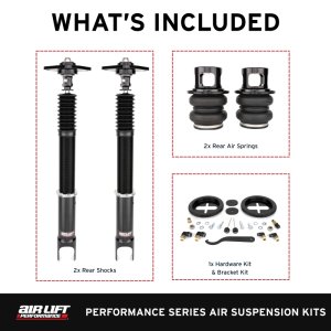 Infiniti G37 Air Suspension Kit - Rear - Air Lift - Air Lift 76510 - `08-`13